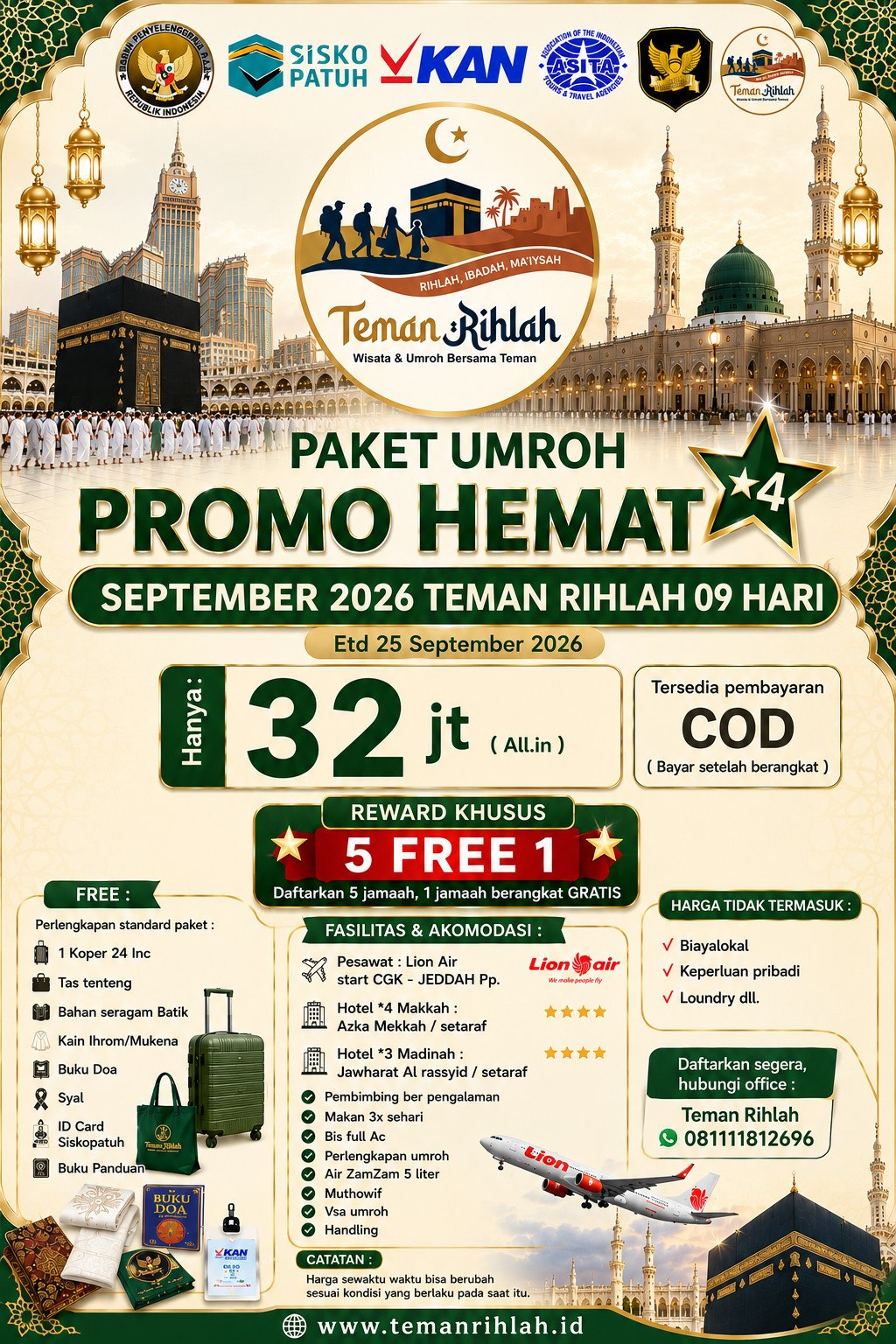 Umroh Promo 9 Hari